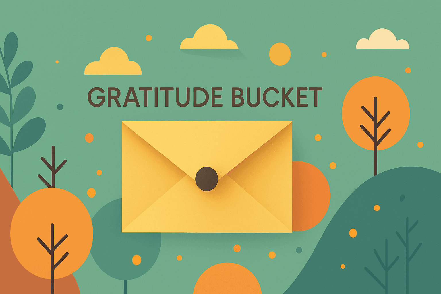 Gratitude Bucket interface